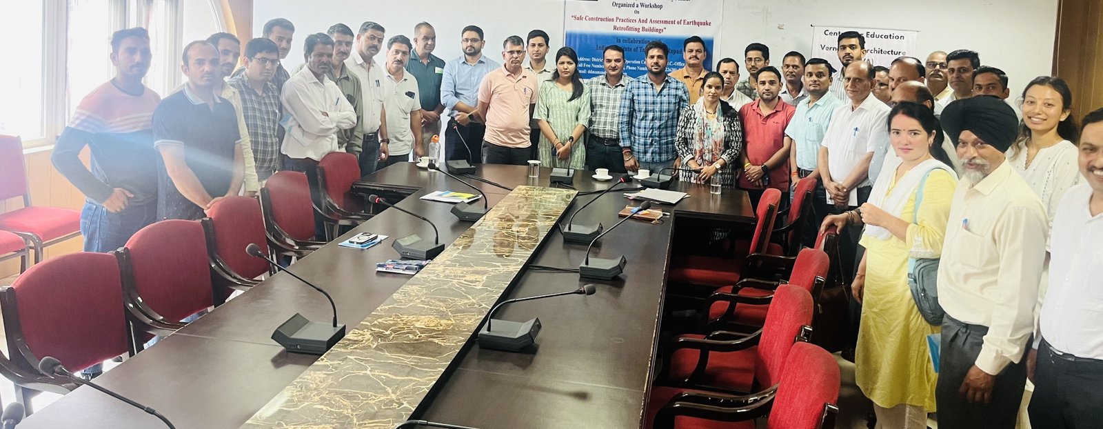  Workshop for Himachal Pradesh State Disaster Management Authority at DC Office Mandi